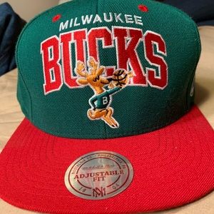 Milwaukee Bucks Mitchell and ness SnapBack